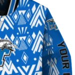 customized middle tennessee blue raiders pyramid shapes blue varsity jacket best selling.webp