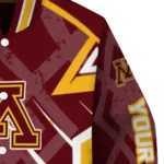 customized minnesota golden gophers chevron angles maroon varsity jacket best selling.webp