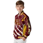 customized minnesota golden gophers chevron angles maroon varsity jacket best selling.webp