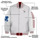 customized-mississippi-state-bulldogs-speckled-arms-maroon-gray-varsity-jacket-best-selling.webp