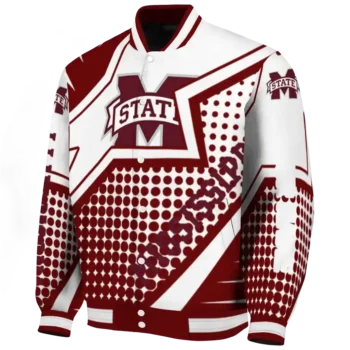 customized mississippi state bulldogs star burst maroon varsity jacket best selling.webp