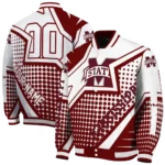 customized mississippi state bulldogs star burst maroon varsity jacket best selling.webp