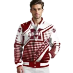 customized mississippi state bulldogs star burst maroon varsity jacket best selling.webp