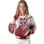 customized mississippi state bulldogs star burst maroon varsity jacket best selling.webp