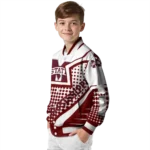 customized mississippi state bulldogs star burst maroon varsity jacket best selling.webp