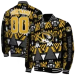 customized missouri tigers pyramid shapes black varsity jacket best selling.webp