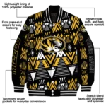 customized missouri tigers pyramid shapes black varsity jacket best selling.webp