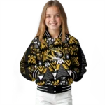 customized missouri tigers pyramid shapes black varsity jacket best selling.webp