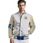 customized-navy-midshipmen-speckled-arms-blue-gray-varsity-jacket-best-selling.webp