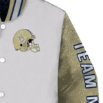 customized-navy-midshipmen-speckled-arms-blue-gray-varsity-jacket-best-selling.webp