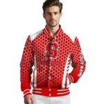 customized-nc-state-wolfpack-hexagon-grid-red-varsity-jacket-best-selling.webp