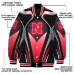 customized-nebraska-cornhuskers-mesh-chest-black-varsity-jacket-best-selling.webp