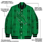 customized-north-texas-mean-green-bolt-stripe-green-varsity-jacket-best-selling.webp