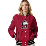 customized-northern-illinois-huskies-chevron-arrow-red-varsity-jacket-best-selling.webp