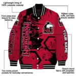 customized-northern-illinois-huskies-hexagon-cluster-red-black-varsity-jacket-best-selling.webp