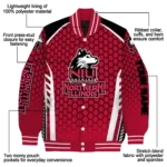 customized-northern-illinois-huskies-hexagon-grid-red-varsity-jacket-best-selling.webp