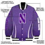 customized-northwestern-wildcats-chevron-arrow-purple-varsity-jacket-best-selling.webp