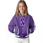 customized-northwestern-wildcats-chevron-arrow-purple-varsity-jacket-best-selling.webp