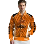customized-oklahoma-state-cowboys-hexagon-grid-orange-varsity-jacket-best-selling.webp