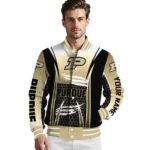 customized-purdue-boilermakers-mesh-effect-gold-black-varsity-jacket-best-selling.webp