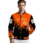 customized-sam-houston-bearkats-flame-border-orange-black-varsity-jacket-best-selling.webp