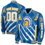 customized-san-jose-state-spartans-chevron-angles-blue-varsity-jacket-best-selling.webp