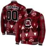 customized-south-carolina-gamecocks-pyramid-shapes-garnet-varsity-jacket-best-selling.webp