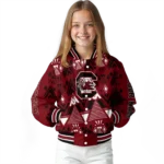 customized-south-carolina-gamecocks-pyramid-shapes-garnet-varsity-jacket-best-selling.webp