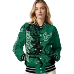 customized-south-florida-bulls-hexagon-cluster-green-black-varsity-jacket-best-selling.webp