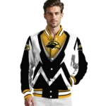 customized-southern-miss-golden-eagles-v-stripes-black-white-varsity-jacket-best-selling.webp