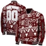 customized-texas-am-aggies-pyramid-shapes-maroon-varsity-jacket-best-selling.webp