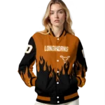 customized-texas-longhorns-flame-border-orange-black-varsity-jacket-best-selling.webp