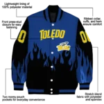 customized-toledo-rockets-flame-border-blue-black-varsity-jacket-best-selling.webp