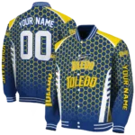 customized-toledo-rockets-hexagon-grid-blue-varsity-jacket-best-selling.webp