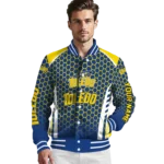 customized-toledo-rockets-hexagon-grid-blue-varsity-jacket-best-selling.webp