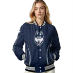 customized-uconn-huskies-chevron-arrow-blue-varsity-jacket-best-selling.webp