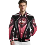 customized-umass-minutemen-mesh-chest-grey-black-varsity-jacket-best-selling.webp