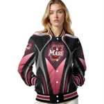 customized-umass-minutemen-mesh-chest-grey-black-varsity-jacket-best-selling.webp