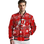 customized-utah-utes-pyramid-shapes-red-varsity-jacket-best-selling.webp