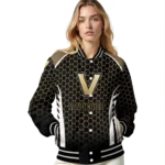 customized-vanderbilt-commodores-hexagon-grid-black-varsity-jacket-best-selling.webp