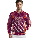 customized-virginia-tech-hokies-chevron-angles-maroon-varsity-jacket-best-selling.webp