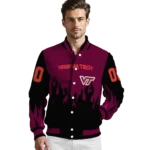 customized-virginia-tech-hokies-flame-border-maroon-black-varsity-jacket-best-selling.webp