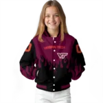 customized-virginia-tech-hokies-flame-border-maroon-black-varsity-jacket-best-selling.webp