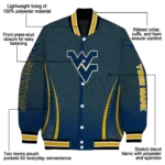 customized-west-virginia-mountaineers-chevron-arrow-blue-varsity-jacket-best-selling.webp