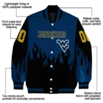 customized-west-virginia-mountaineers-flame-border-blue-black-varsity-jacket-best-selling.webp