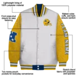 customized-west-virginia-mountaineers-speckled-arms-blue-gray-varsity-jacket-best-selling.webp