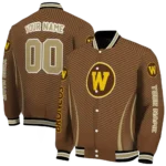 customized-western-michigan-broncos-chevron-arrow-brown-varsity-jacket-best-selling.webp