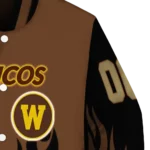 customized-western-michigan-broncos-flame-border-brown-black-varsity-jacket-best-selling.webp