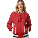 customized-wisconsin-badgers-chevron-arrow-red-varsity-jacket-best-selling.webp