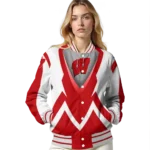 customized-wisconsin-badgers-v-stripes-red-white-varsity-jacket-best-selling.webp